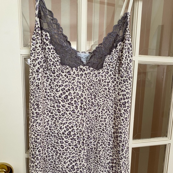 Lavender leopard print nightie/lingerie - Picture 4 of 4